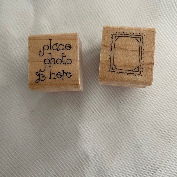 JRL Design Vintage Scrapbook Wood Mounted Stamps, Card Making, Photo Albums - Picture 7 of 15